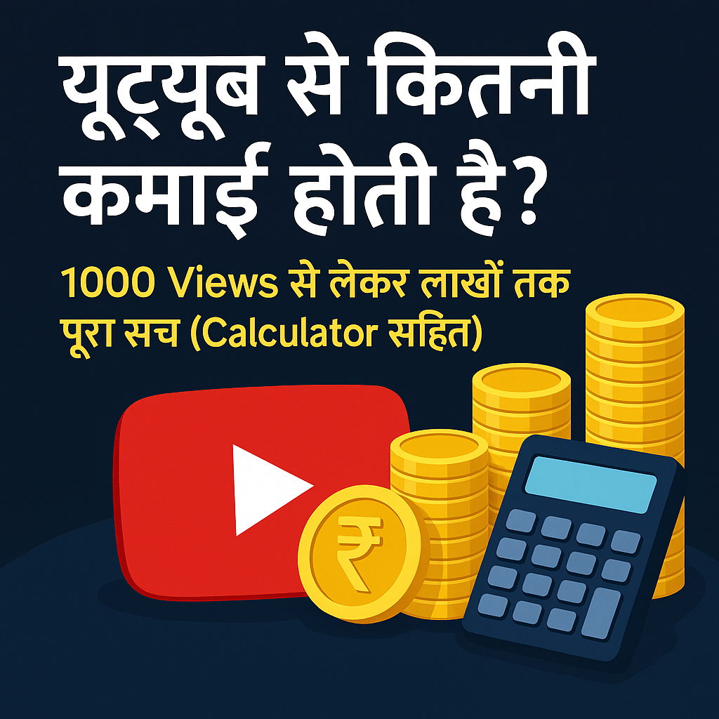 YouTube earning Hindi
